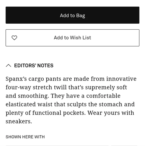Spanx Cargo Pants - Picture 4 of 7